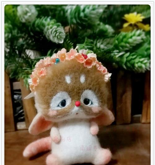 用羊毛毡打造可爱布偶猫——以羊毛毡戳戳布偶猫教程为例（DIY手工）