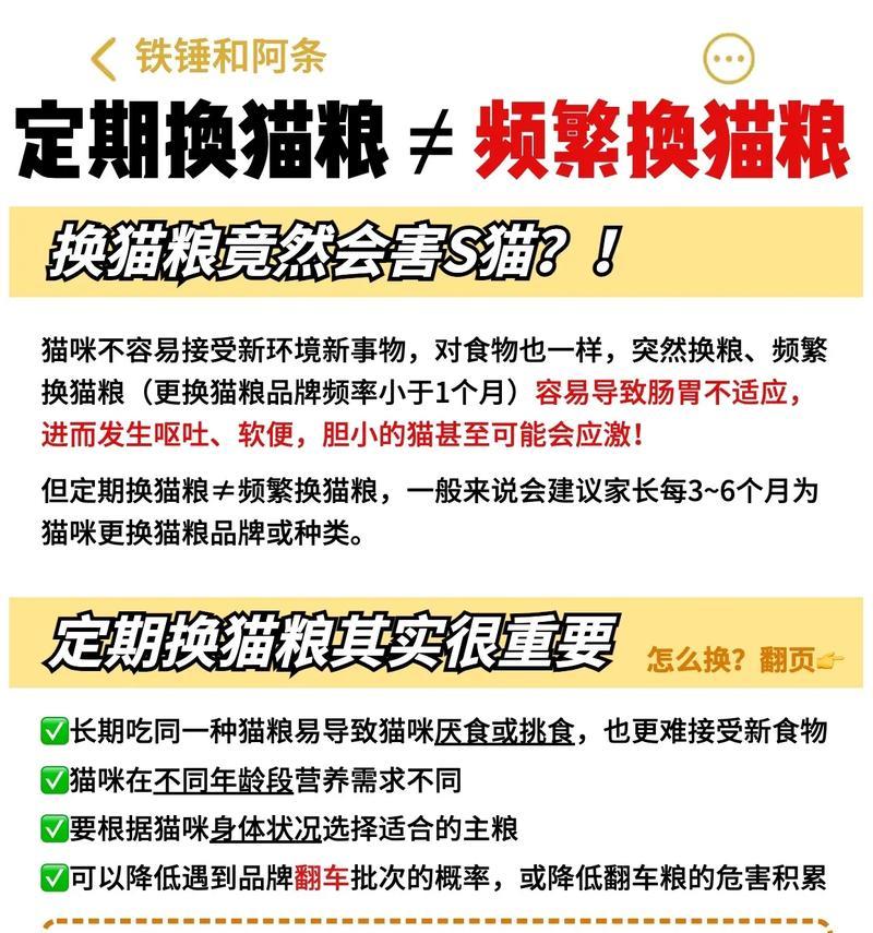 换包装时猫粮应如何妥善处理？