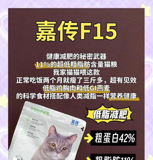 给猫减肥的粮叫什么名字？推荐哪些适合减肥的猫粮？