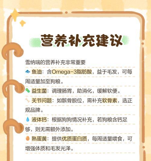 雪纳瑞一天喂多少零食合适呢？如何平衡主食与零食？