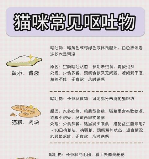 猫咪吃了猫粮还呕吐怎么办？
