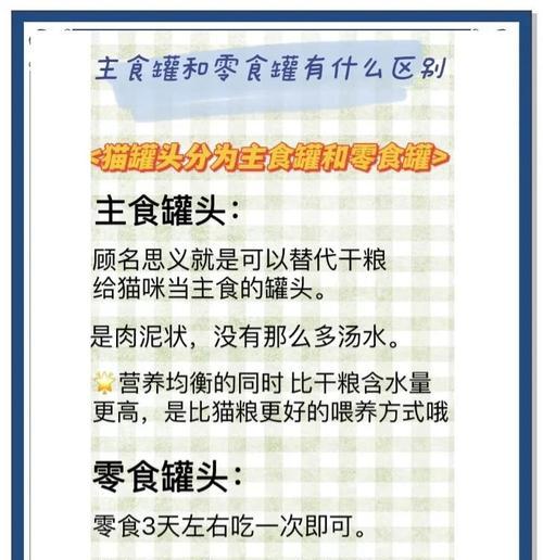 猫粮和猫罐头如何搭配喂食？怎样喂食才能保证营养均衡？