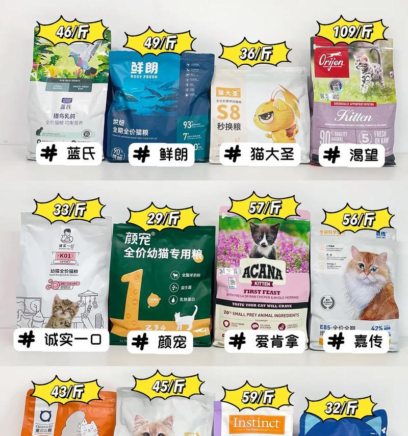 推荐适合不到一岁猫咪的猫粮？