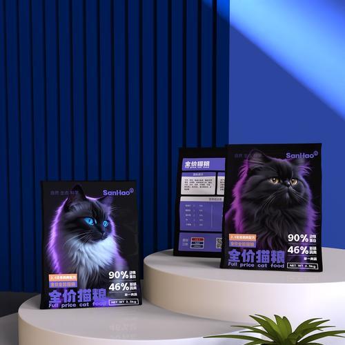 猫粮包装上的戴眼镜图案代表什么含义？