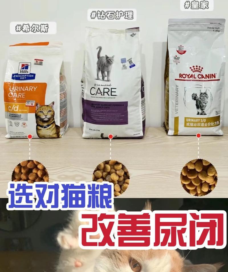 尿闭猫咪应选择哪种猫粮？