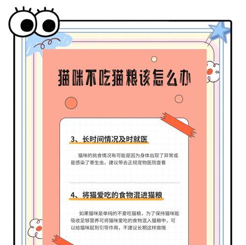 猫突然不怎么吃猫粮了怎么办？可能的原因是什么？
