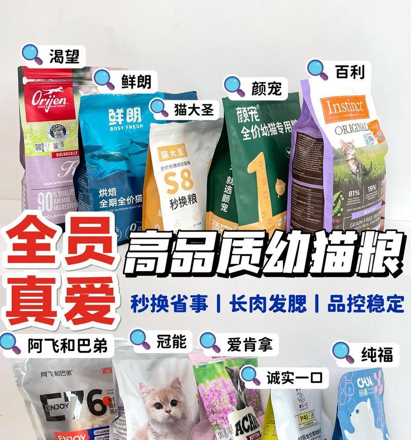幼猫应该选择哪种猫粮？