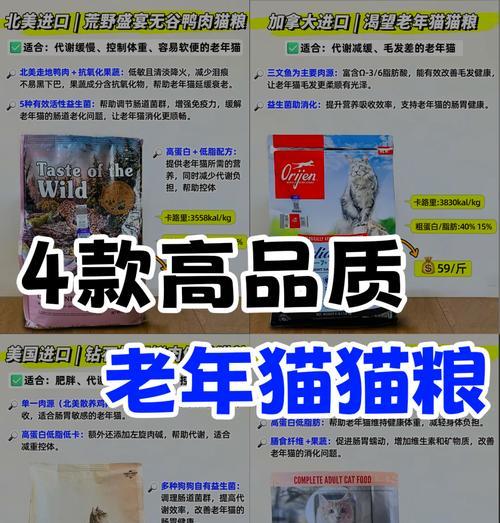 老年猫应该选择哪种猫粮？