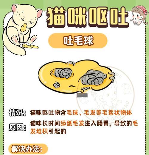 猫咪呕吐不吃猫粮的可能原因？