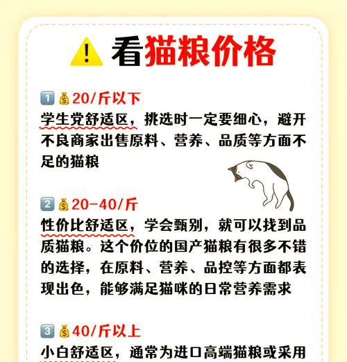 新手养猫应该选择哪种猫粮？如何挑选适合的猫粮品牌？