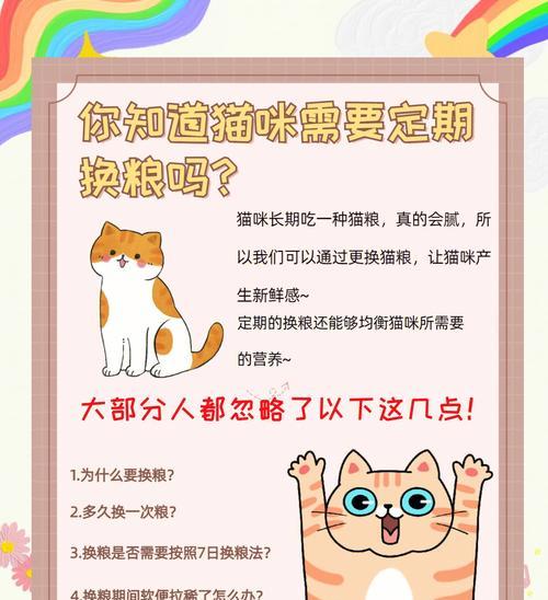 猫每天更换几次猫粮算正常？频繁更换猫粮有何影响？