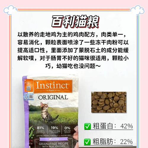 小猫咪的猫粮应该含有什么营养成分？