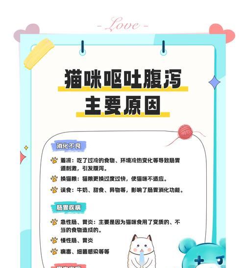 猫咪吐粮并拉稀屎应该怎么办？