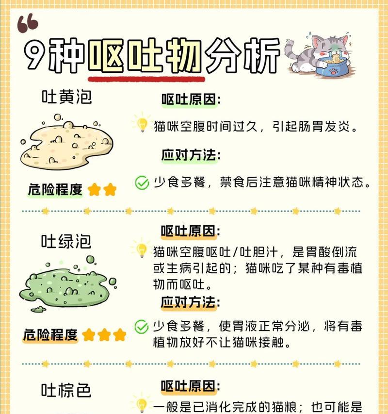 猫咪看到猫粮为何会呕吐？