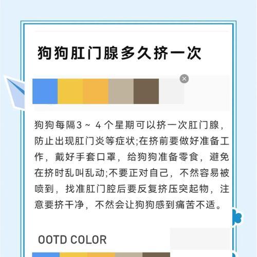 狗狗肛门腺是什么?为什么要定期清理? 狗狗肛门腺是什么?为什么要定期清理?