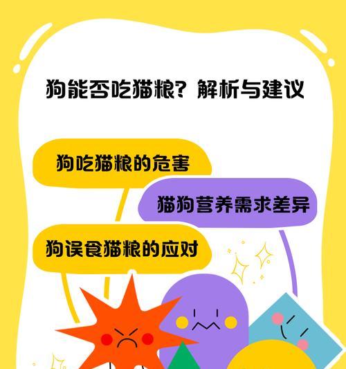 狗狗误食猫粮后应该怎么办？如何防止类似情况发生？