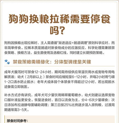 狗狗不适应7日换粮怎么办？有哪些解决方法？