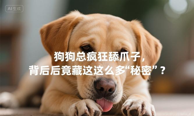 狗狗的舔毛行为(探究舔毛原因及相关危害) 狗狗的舔毛行为(探究舔毛原因及相关危害)