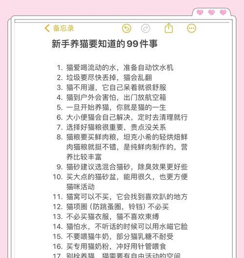 春季猫猫护理全攻略（宠物爱护）