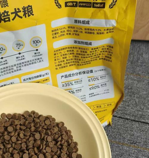 深入了解狗粮成分表（宠物健康的关键）