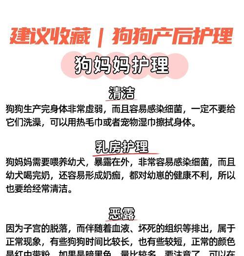 狗狗假孕后的调理方法(宠物狗假孕如何照顾) 狗狗假孕后的调理方法(宠物狗假孕如何照顾)